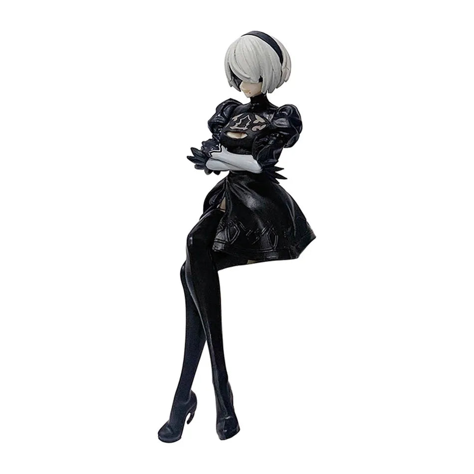 New SEGA Nier:automata Ver1.1A 2B Yorha No. 2 9S Type B 9S Premium Chokonose Figure Action Anime Mdel Toys Collectible Gift