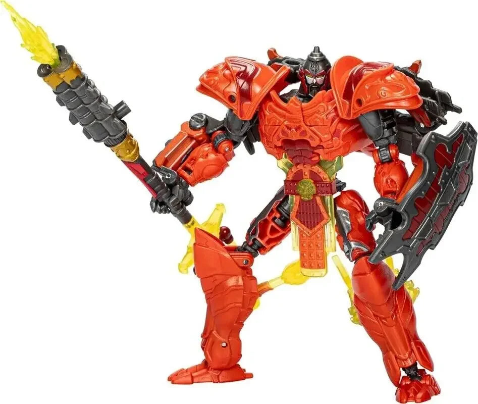 In Stock Transformers 2024 Chinese Lunar New Year Year of The Dragon Crimsonflame Action Figure Model Toy Collection Hobby Gift