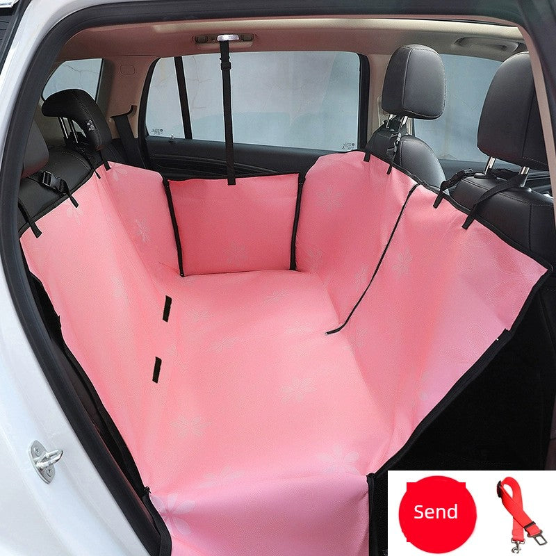 Dog Car Dog Mat Pet Car Seat Cushion Waterproof Rear Seat Safety Seat Protective Cover Anti-Dirty Pad