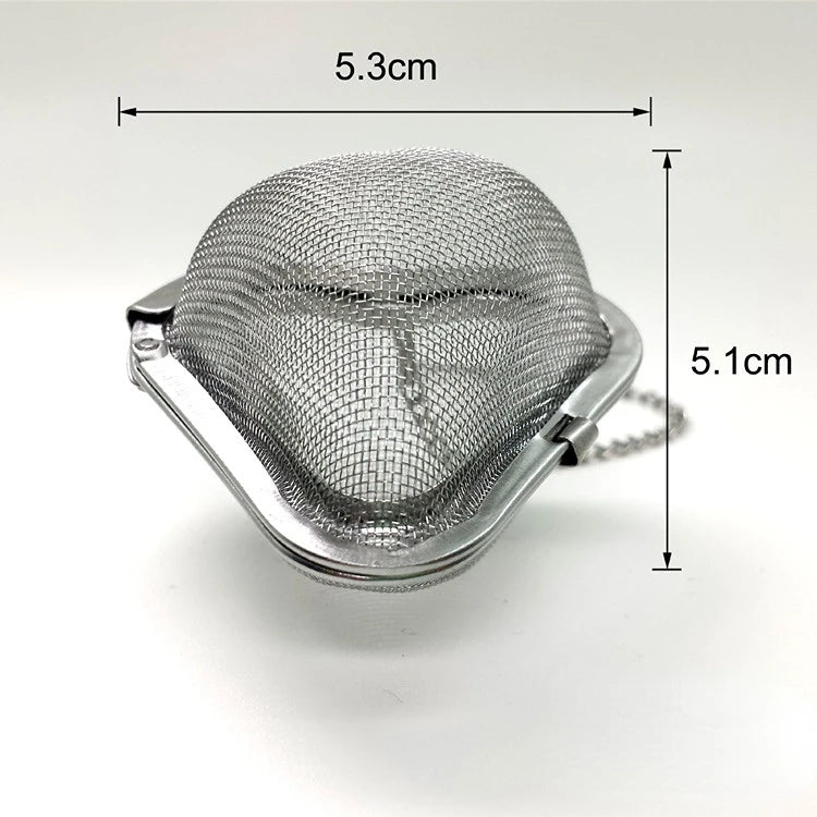 Stainless Steel Tea Infuser Tea Leaves Spice Seasoning Ball Strainer Teapot Fine Mesh Coffee Filter Teaware Kitchen Accessories