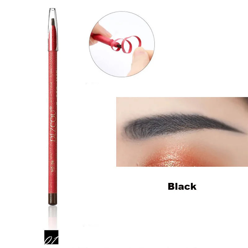 Tattoo Eyebrow Pencil Holding Makeup Chinese Style Waterproof Eyebrow Pencil Tint Enhancers Long Lasting Cosmetics Professional