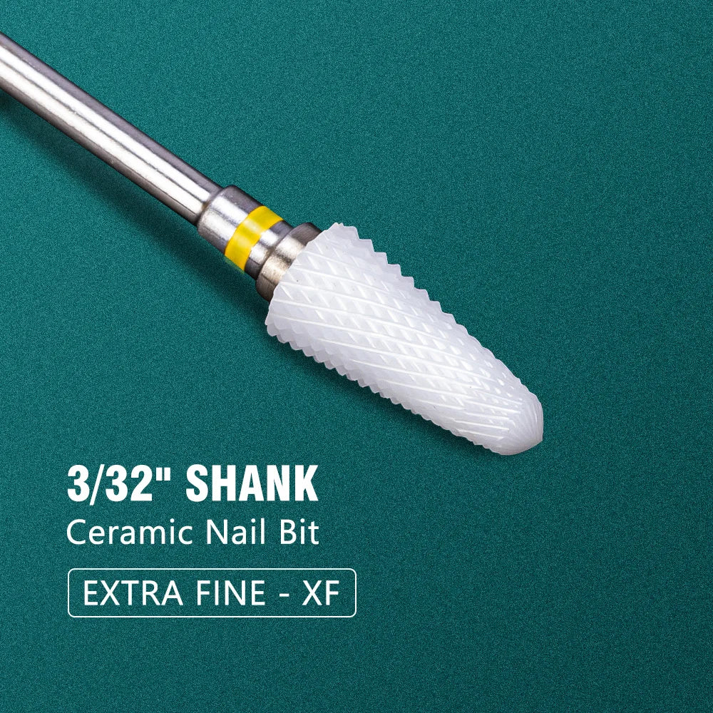 Dmoley Ceramic Tungsten Nail Drill Bit Electric Manicure Drills For Machine Milling Cutter Nail Burr Pedicure Accessories Tools