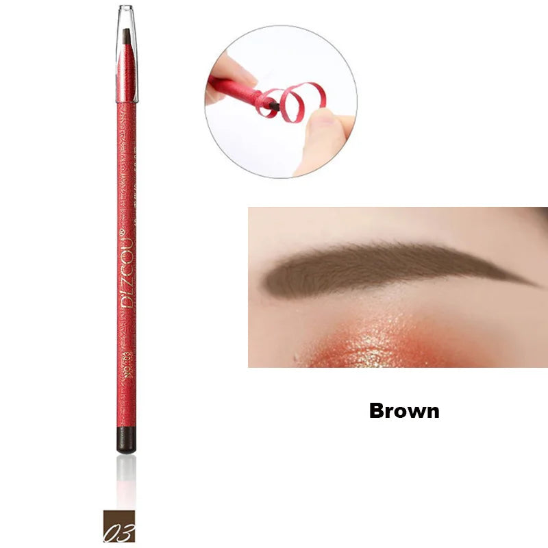 Tattoo Eyebrow Pencil Holding Makeup Chinese Style Waterproof Eyebrow Pencil Tint Enhancers Long Lasting Cosmetics Professional