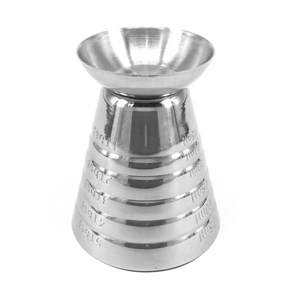 75ML Stainless Steel Measure Cup Cocktail Tool Bar Mixed Drink Cocktail Tools Bar Jigger Cup Barware Home Supply