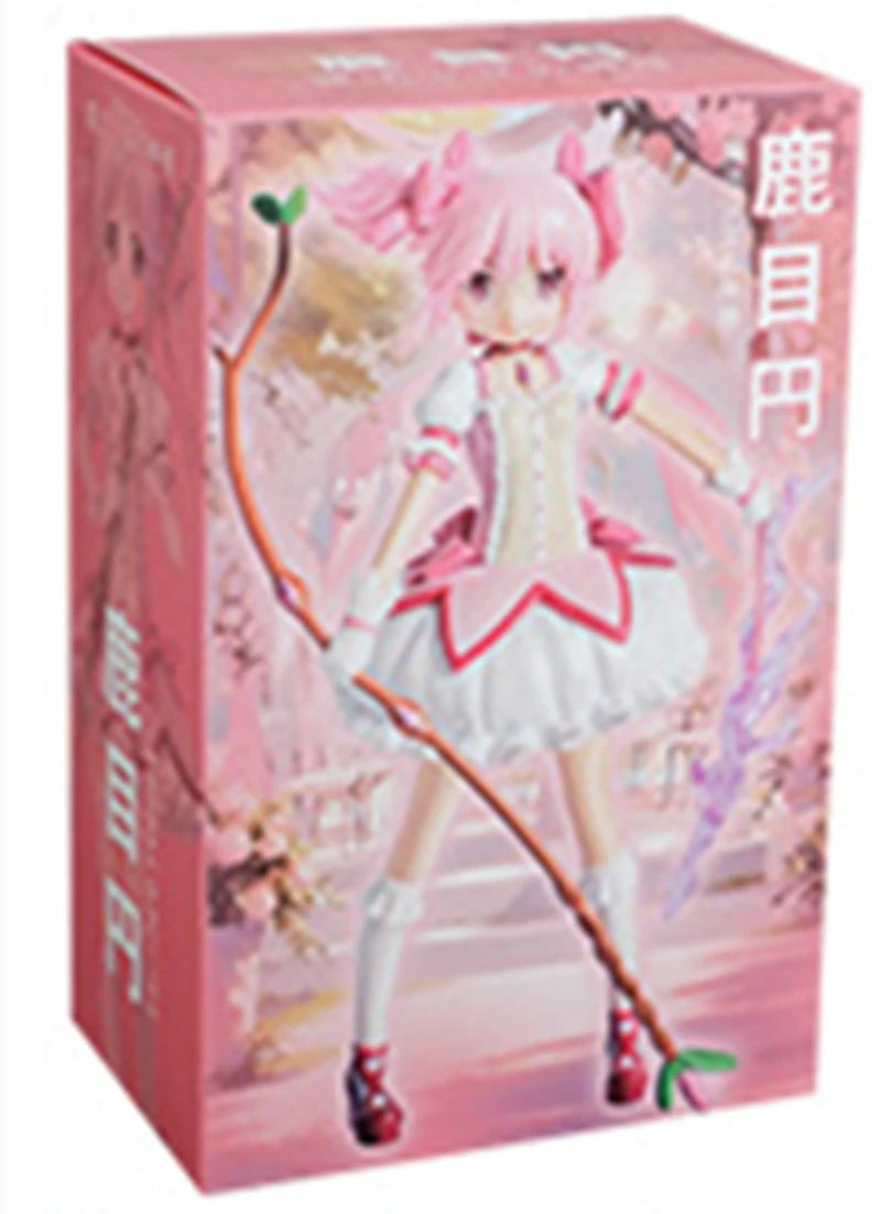 Kawaii Anime Kaname Madoka PVC Action Figure Statue Collectible Model Kids Toys Doll Gifts 19cm