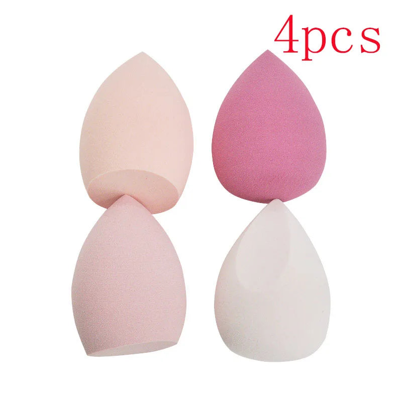 Different Sizes Makeup Sponge Dry&Wet Use Cosmetic Puff Sponge maquiagem Foundation Powder Blush Beauty Tools with Storage Box