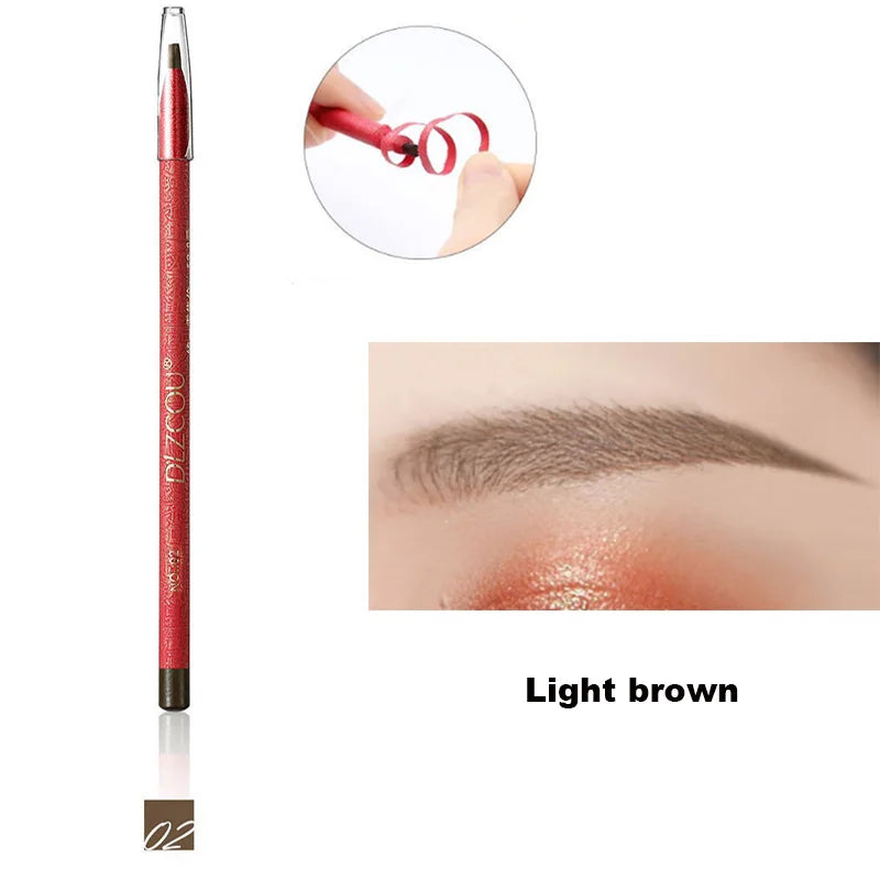 Tattoo Eyebrow Pencil Holding Makeup Chinese Style Waterproof Eyebrow Pencil Tint Enhancers Long Lasting Cosmetics Professional