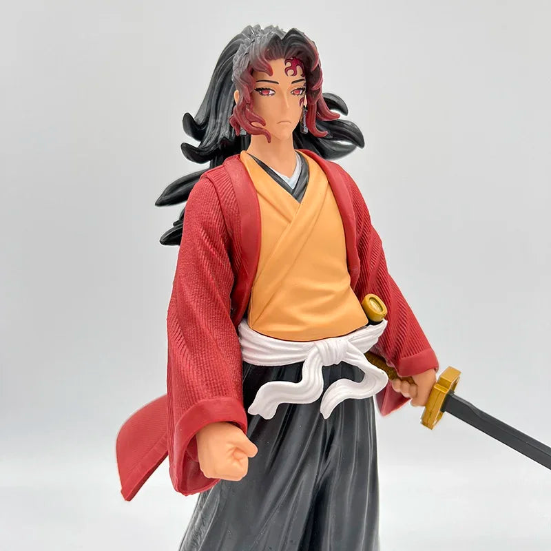 28cm Kokushibou Anime Figure Tanjiro Kamado Action Figure Tokitou Muichirou/Agatsuma Zenitsu Figurine Collectible Model Toy Gift