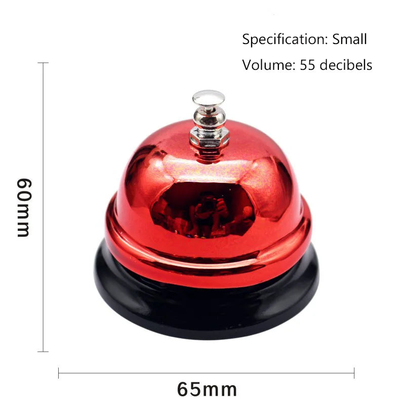 Desk Kitchen Hotel Counter Reception Christmas Craft Bell Restaurant Bar Ringer Call Bell Service Ring Home Restaurant Call Bell