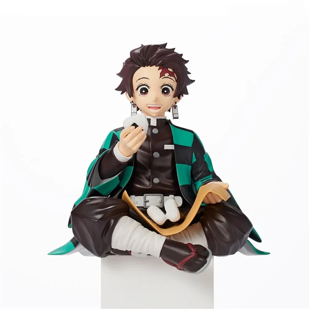 28cm Kokushibou Anime Figure Tanjiro Kamado Action Figure Tokitou Muichirou/Agatsuma Zenitsu Figurine Collectible Model Toy Gift