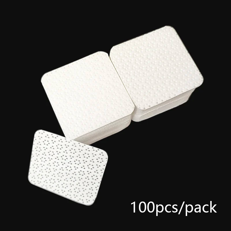 Lint Free Nail Wipes Nail Polish Remover Eyelash Extension Glue Cleaning Wipes Absorbent Soft Removal Tool for Nail Art