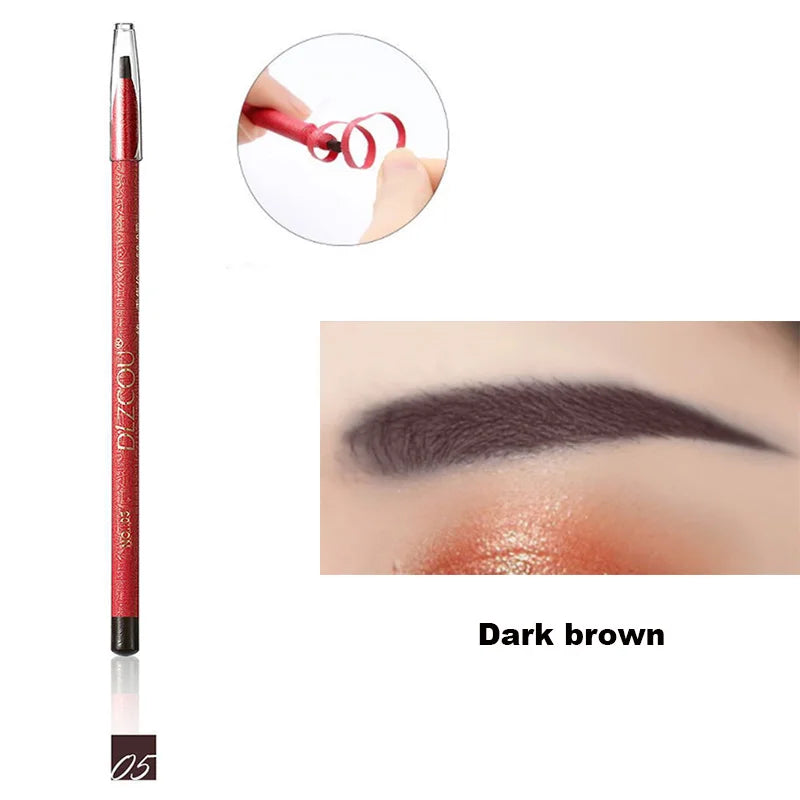 Tattoo Eyebrow Pencil Holding Makeup Chinese Style Waterproof Eyebrow Pencil Tint Enhancers Long Lasting Cosmetics Professional