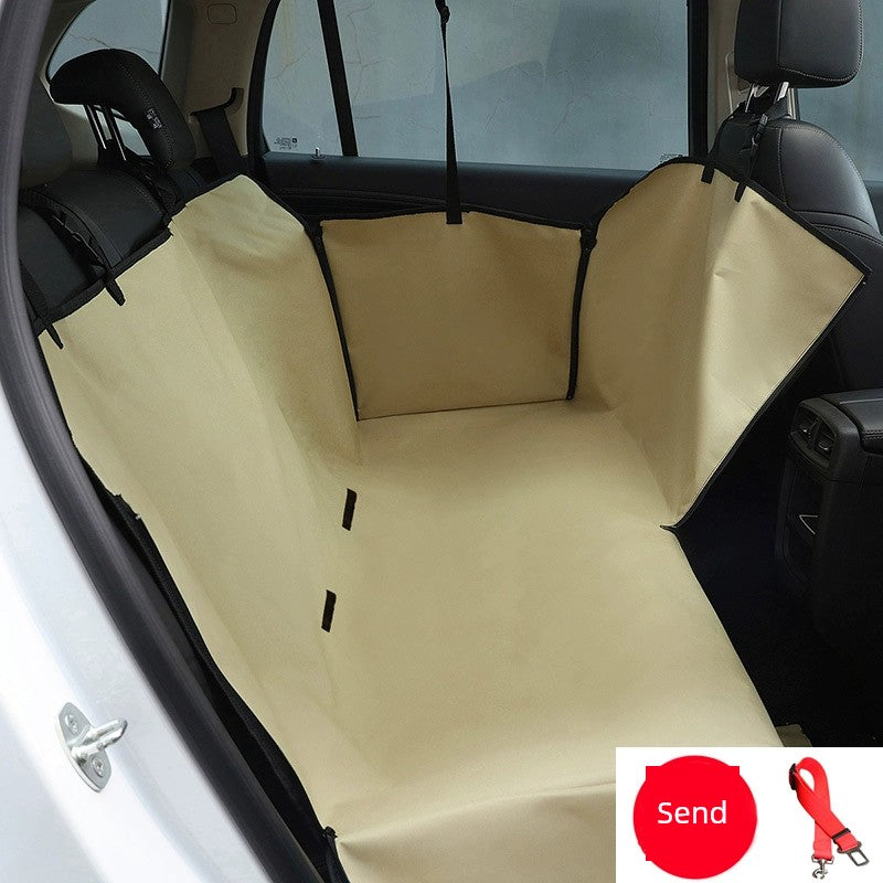 Dog Car Dog Mat Pet Car Seat Cushion Waterproof Rear Seat Safety Seat Protective Cover Anti-Dirty Pad