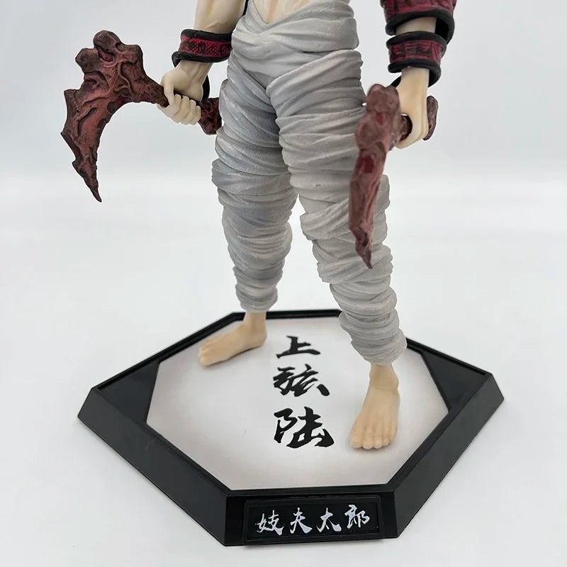 28cm Kokushibou Anime Figure Tanjiro Kamado Action Figure Tokitou Muichirou/Agatsuma Zenitsu Figurine Collectible Model Toy Gift