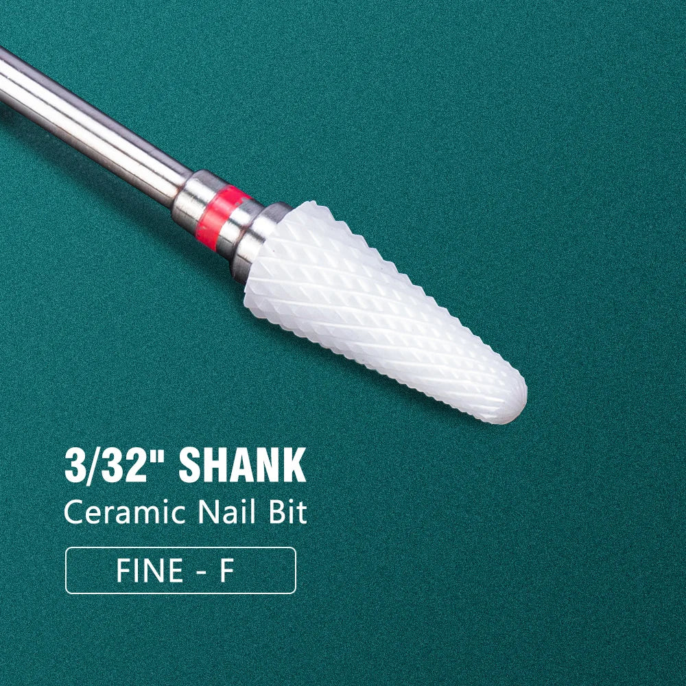 Dmoley Ceramic Tungsten Nail Drill Bit Electric Manicure Drills For Machine Milling Cutter Nail Burr Pedicure Accessories Tools