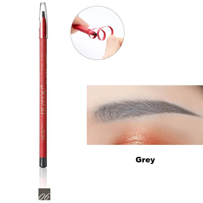 Tattoo Eyebrow Pencil Holding Makeup Chinese Style Waterproof Eyebrow Pencil Tint Enhancers Long Lasting Cosmetics Professional