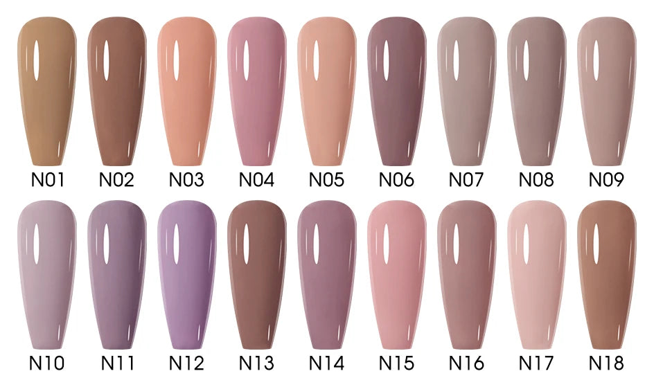 Arte Clavo 15ml Gel Nail Polishes Pink Nude Hybrid Nail Gel Lak Manicure Semi-permanent Enamels Varnish For UV LED Nail Supplies