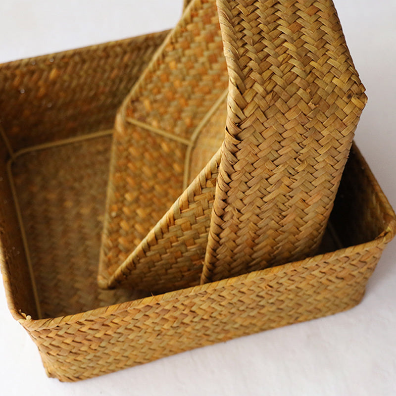 Wicker Basket Storage Box