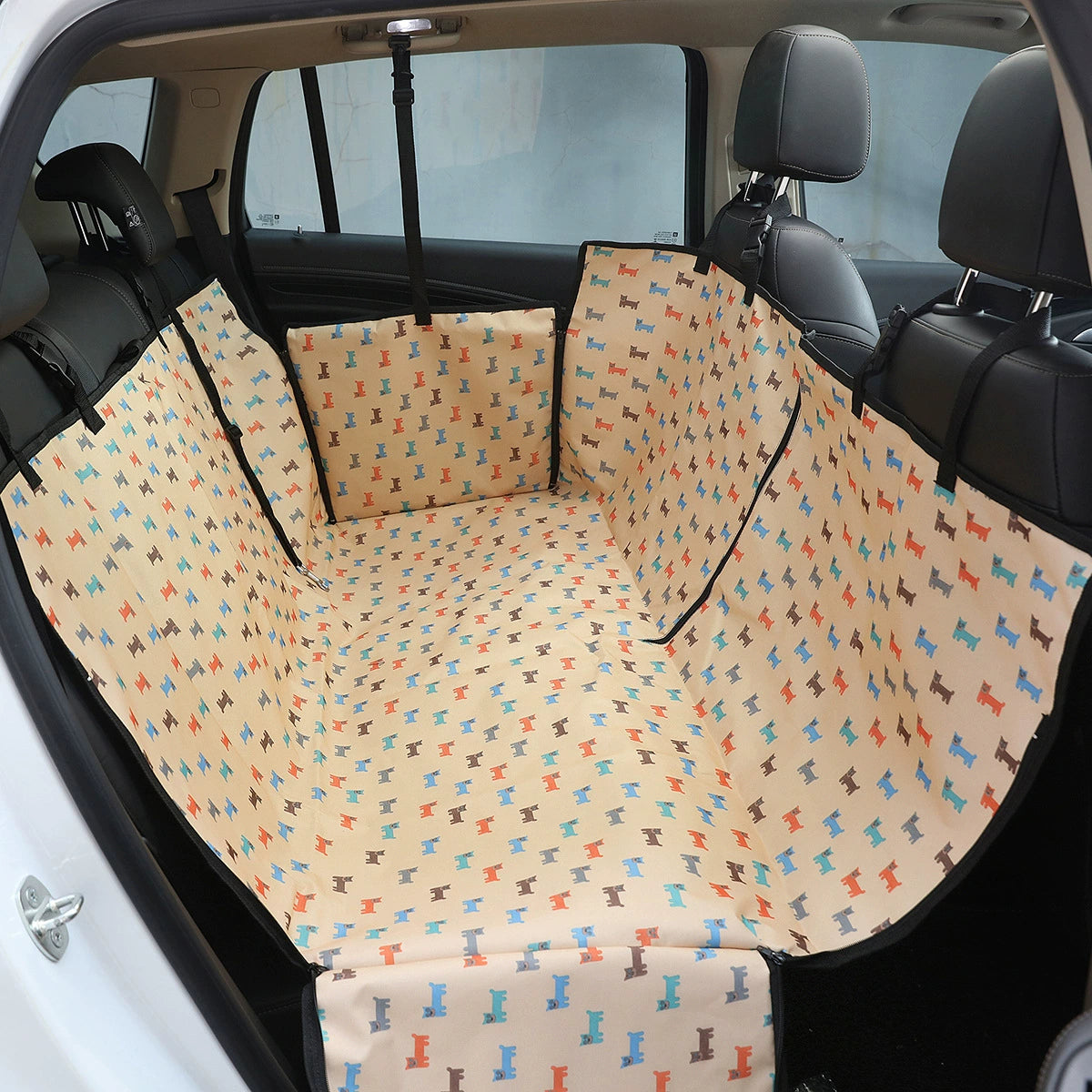 Dog Car Dog Mat Pet Car Seat Cushion Waterproof Rear Seat Safety Seat Protective Cover Anti-Dirty Pad