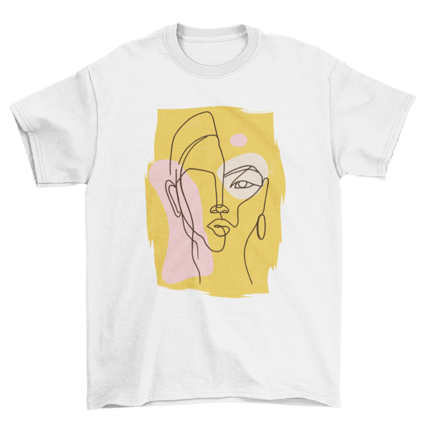 Abstract woman t-shirt