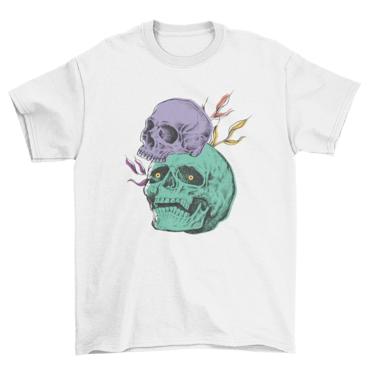 Creepy skulls t-shirt