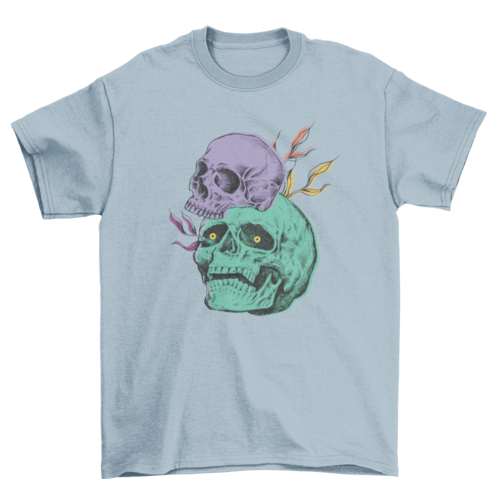 Creepy skulls t-shirt