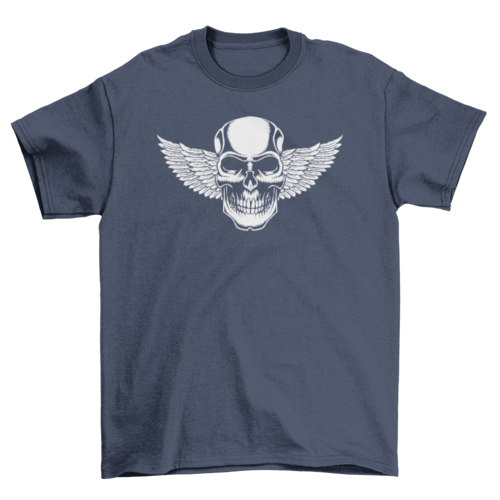 Winged skull t-shirt