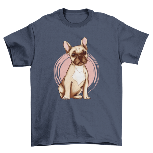 French bulldog t-shirt