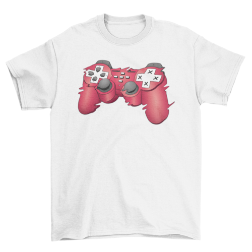 Glitchy joystick t-shirt