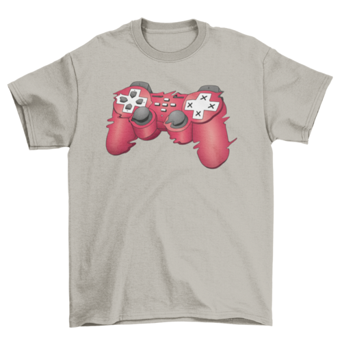 Glitchy joystick t-shirt