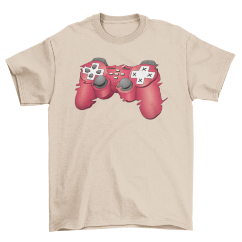 Glitchy joystick t-shirt