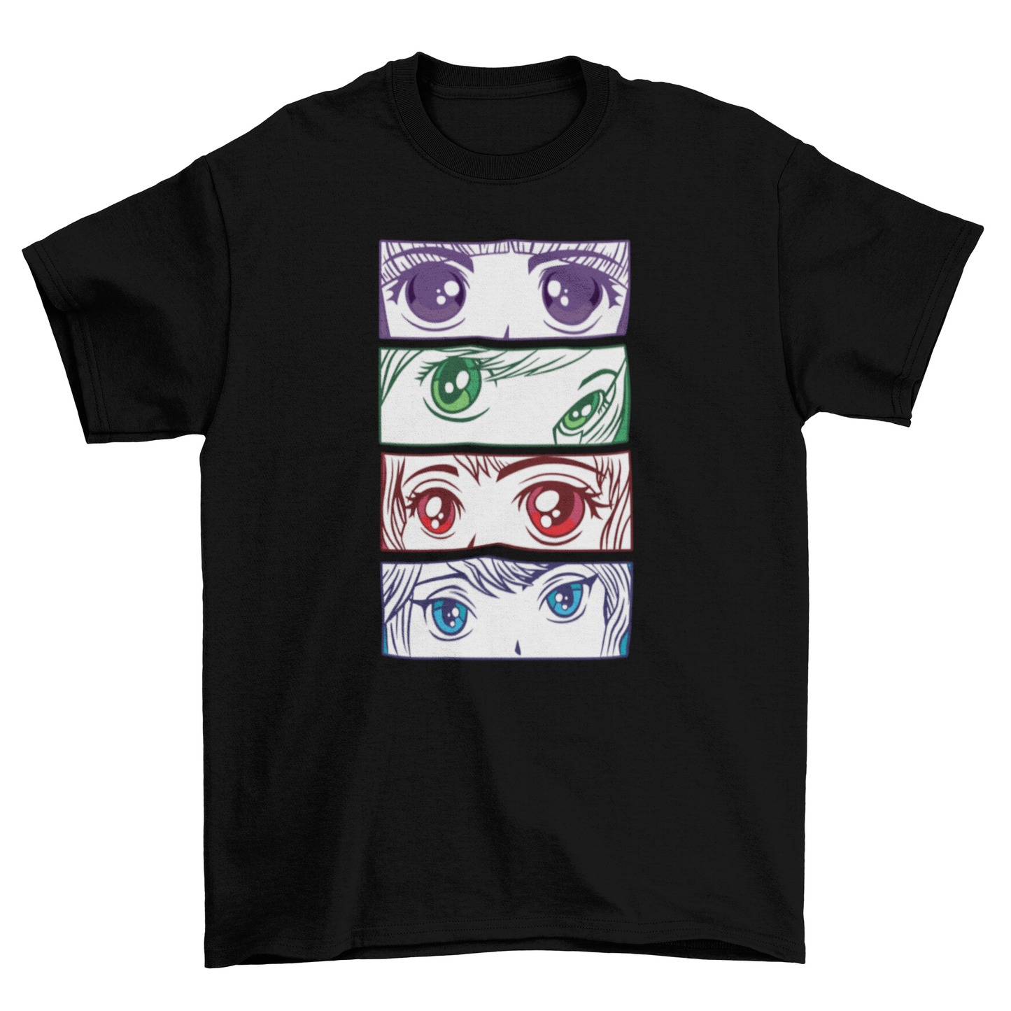 Anime girl eyes t-shirt