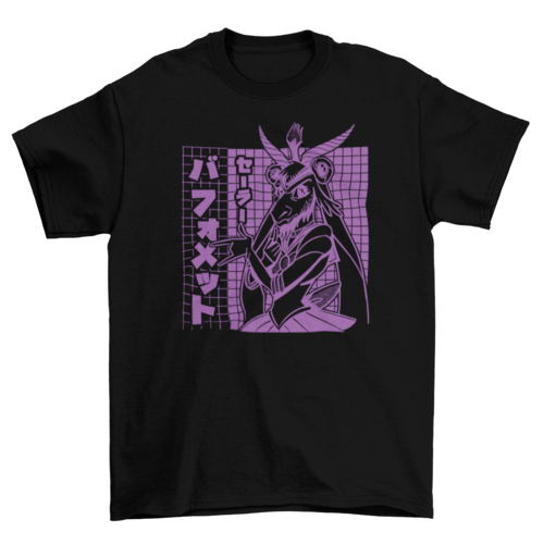 Anime baphomet t-shirt