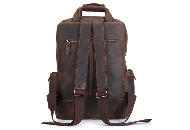 Handmade Vintage Leather Backpack, Travel Backpack B826