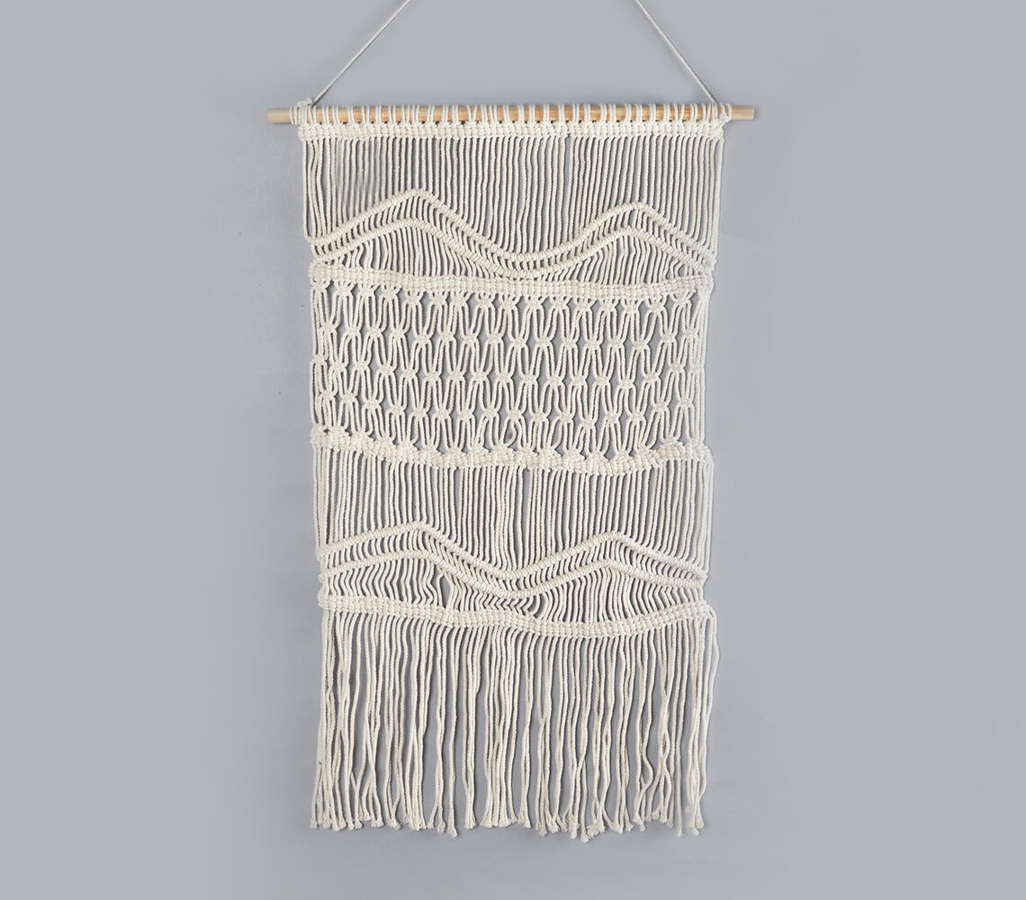 Boho Layered Macrame Wall Hanging_2