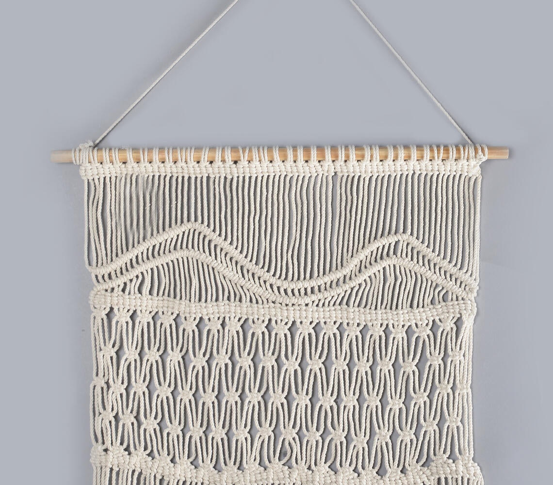 Boho Layered Macrame Wall Hanging_2