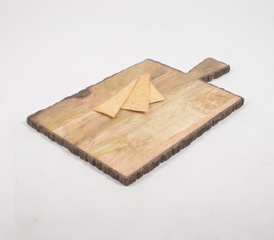 Hand Cut Natural Wooden Cheese board