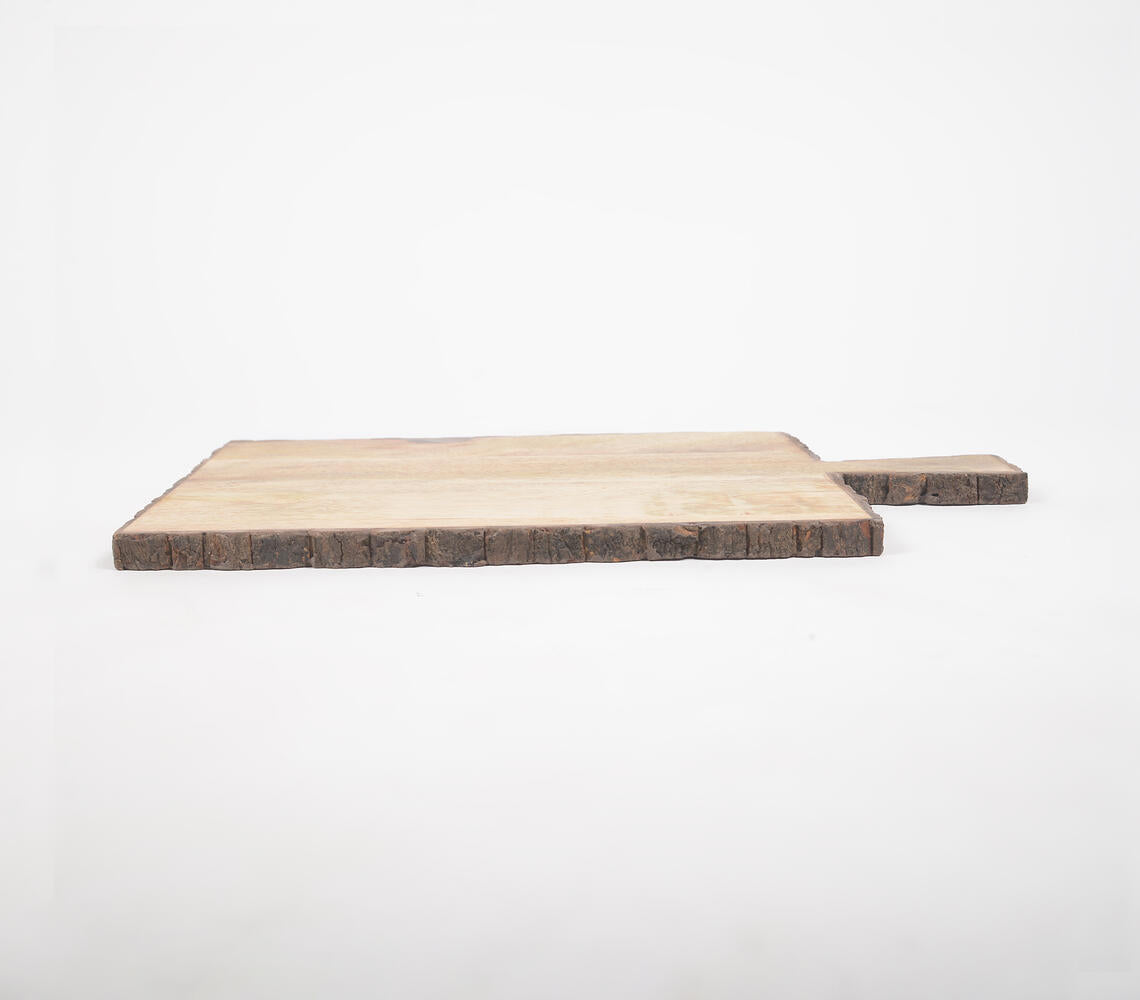 Hand Cut Natural Wooden Cheese board