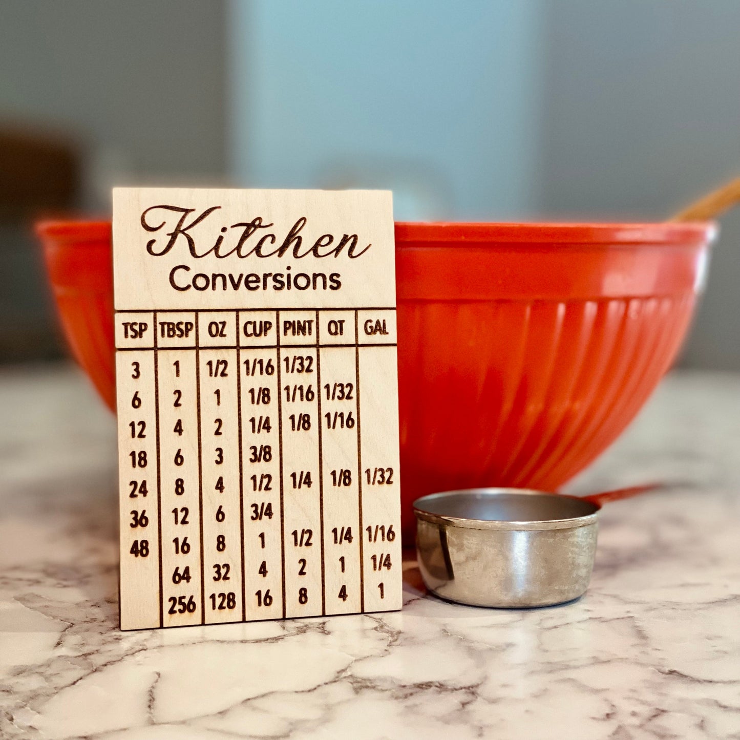 Kitchen Conversion Refrigerator Magnet