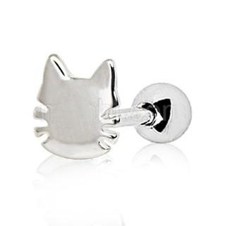 316L Stainless Steel Cat Cartilage Earring
