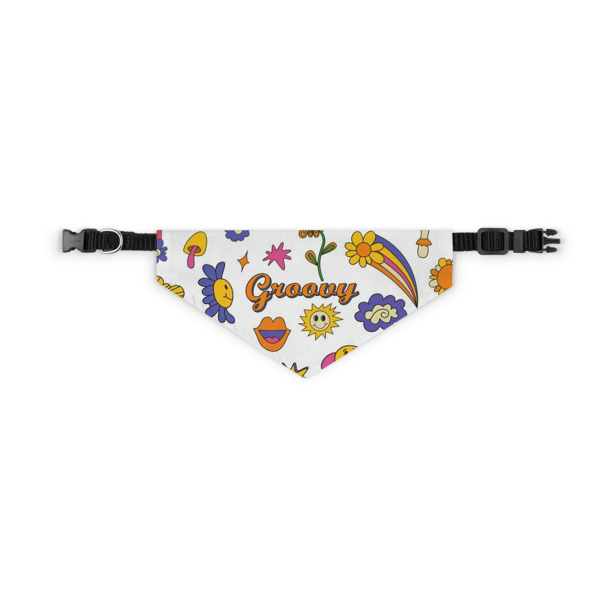 Pet Bandana Collar - Groovy