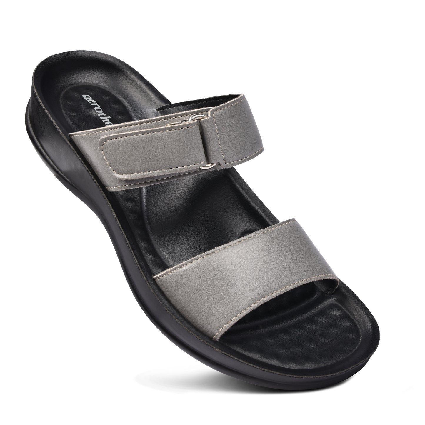 Aerothotic Rustic Women's Velcro Strap Slide Sandals