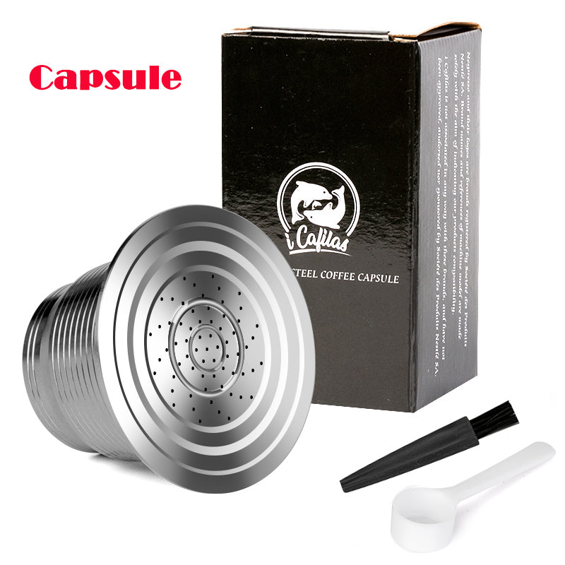 Stainless Steel Reusable Capsule Cup for Nespresso