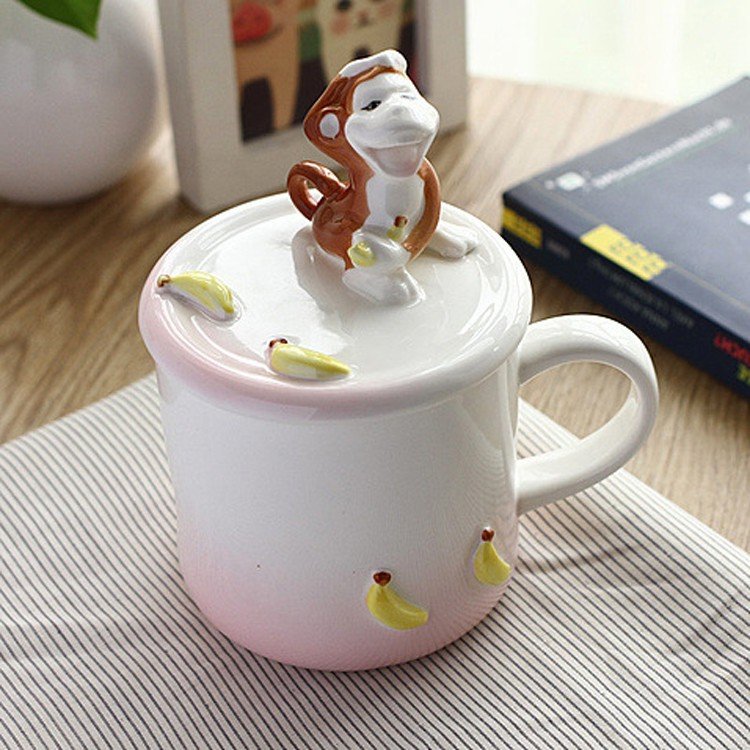 Franz Cute Animal Ceramic Cup