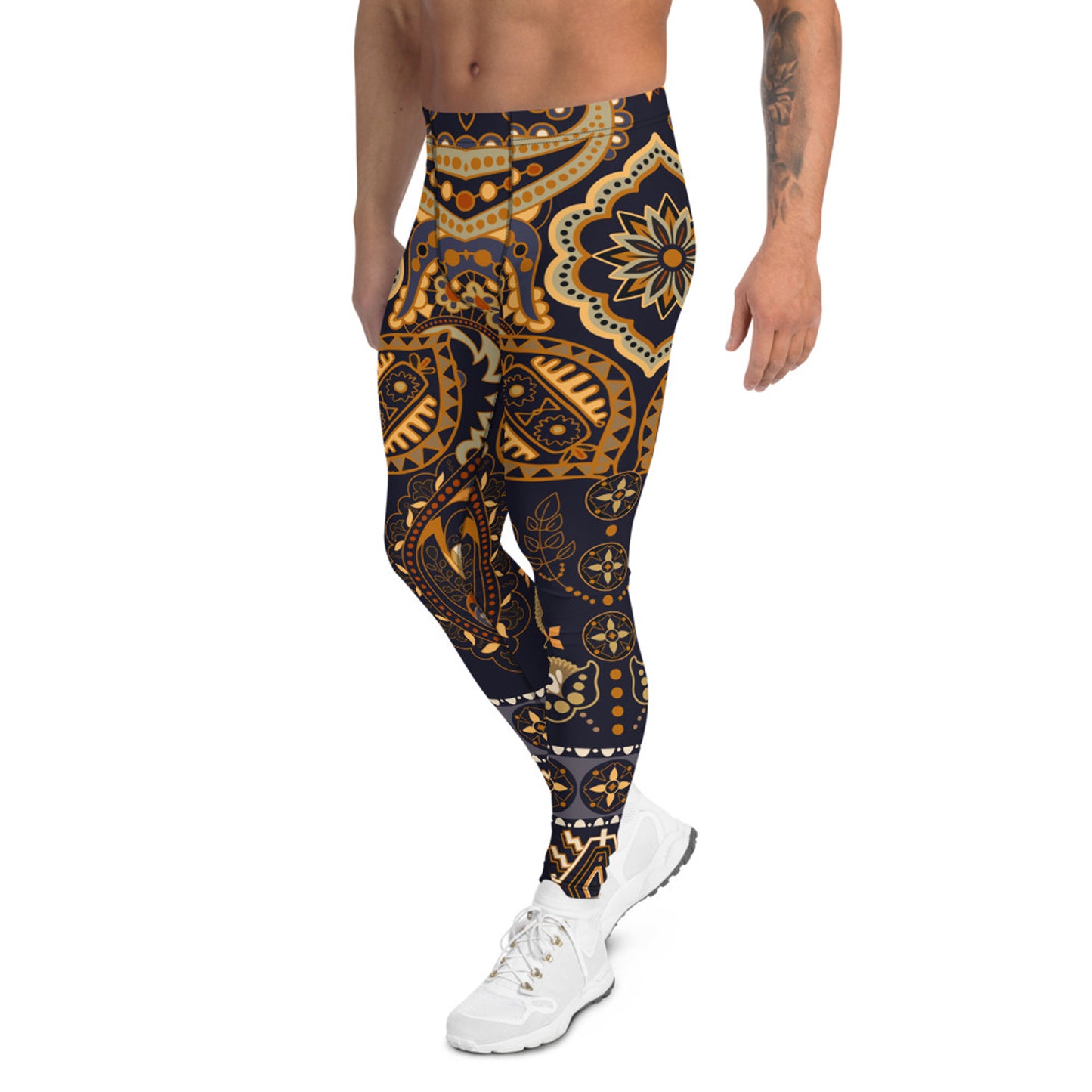 Bohemian Tribal Leggings for Men