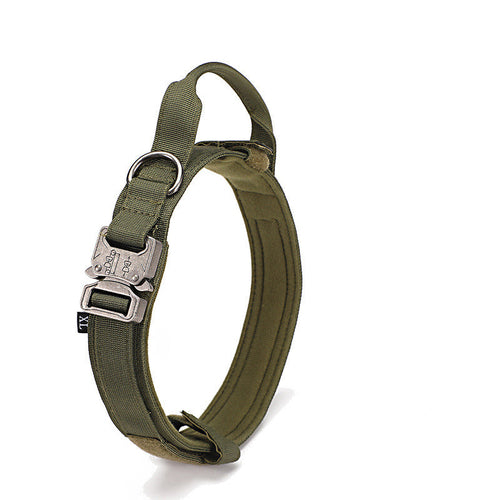 Tactical Dog Collar Military Dog Collar Adjustable Nylon Dog Collar