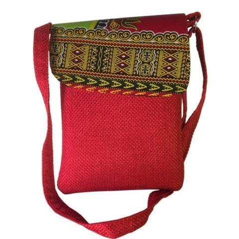 Shoulder khanga Bag and CrossBody Handmade African Laptop Bag