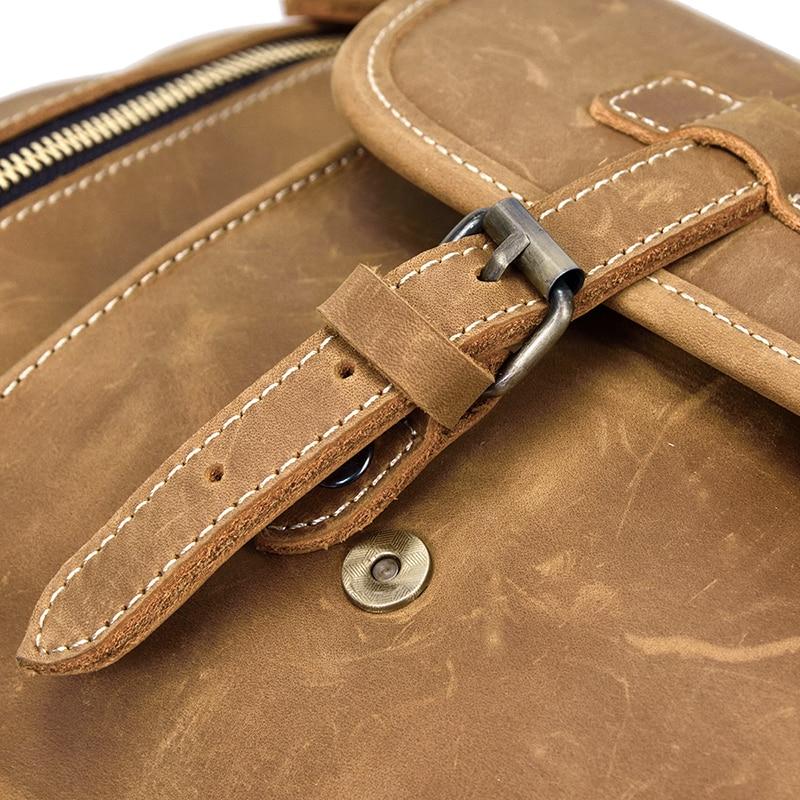 The Bard Weekender | Handmade Leather Duffle Bag