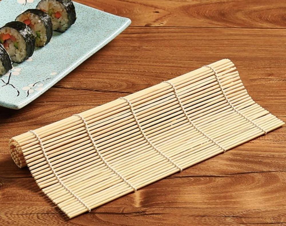 DIY Bamboo Sushi Rolling Mat Set ( 2 Sets)